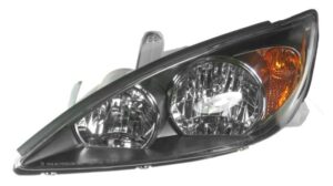 Headlight Headlamp w/ Black Trim Driver Side Left LH for 02-04 Camry SE