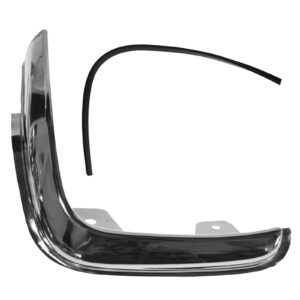 Chrome Headlight Headlamp Bezel Trim Passenger Side RH Compatible with 93-97 Ranger XLT 2WD