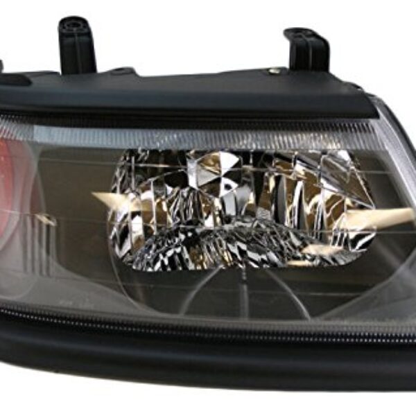 Headlight Headlamp w/ Black Bezel Passenger Side RH for 00-04 Montero Sport