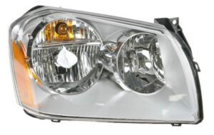 Headlight Headlamp w/ Chrome Housing Passenger Side Right RH for 05-07 Magnum