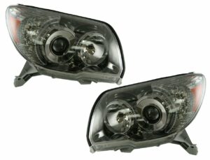 Headlights Headlamps Left & Right Pair Set for 06-09 4Runner w/ Sport Package