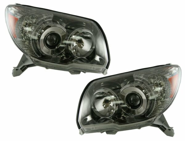 Headlights Headlamps Left & Right Pair Set for 06-09 4Runner w/ Sport Package