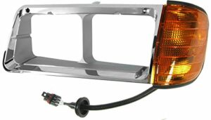 Chrome Inner Headlamp Headlight Bezel Driver Side Left for FLD 112 120