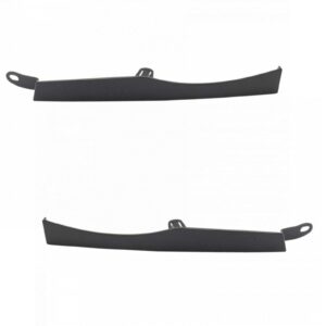 Front Headlight Trim Molding Black LH RH Kit Pair for Toyota Tacoma Pickup Truck