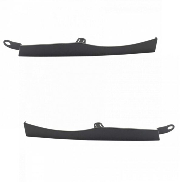 Front Headlight Trim Molding Black LH RH Kit Pair for Toyota Tacoma Pickup Truck