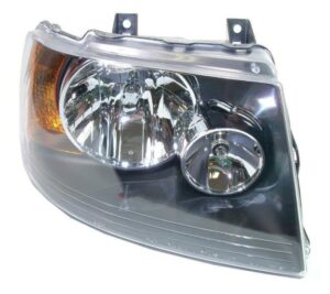 Headlight Headlamp w/ Black Bezel RH Right Passenger Side for 03-06 Expedition