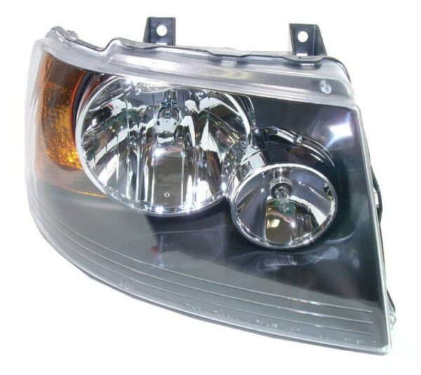 Headlight Headlamp w/ Black Bezel RH Right Passenger Side for 03-06 Expedition