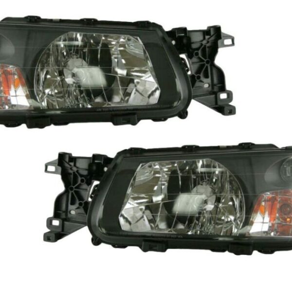 Headlights Headlamps Left & Right Pair Set for 2005 Subaru Forester