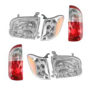 Headlight Tail Light Parking Marker Turn Signal Lamp for 04-06 Tundra Truck New
