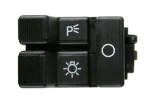 Black Dash Mount Headlight Headlamp Switch Button for Chevy GMC Pickup Truck