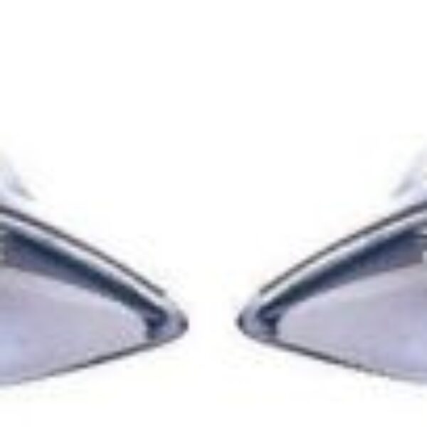 Headlights Headlamps w/ Black Trim Pair Set for 02-04 Toyota Camry SE