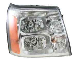 Headlight Headlamp Passenger Side Right RH for 02 Cadillac Escalade EXT Pickup