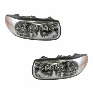 Headlight Headlamp Pair for 0-05 Buick LeSabre Custom