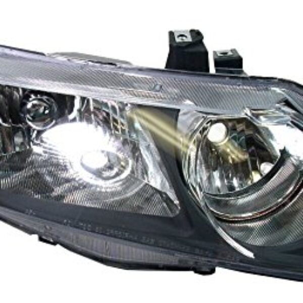 Headlight Headlamp Passenger Side Right RH for 06-08 Honda Civic 4 Door Sedan