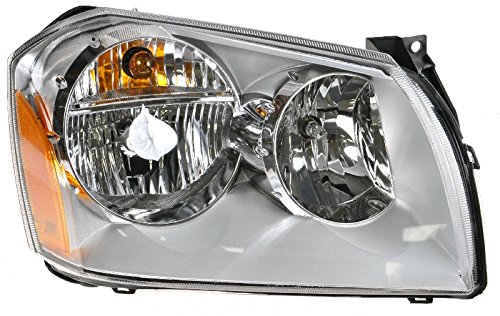 Headlight Headlamp w/ Chrome Housing Passenger Side Right RH for 05-07 Magnum