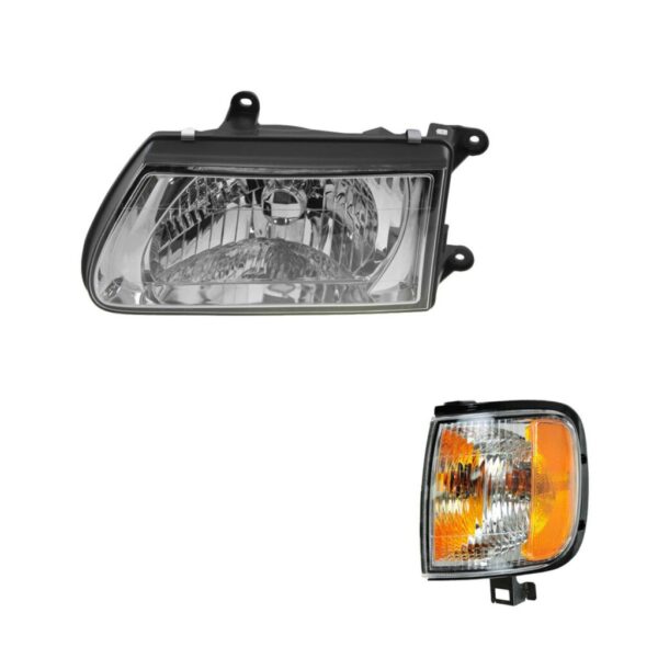 Headlight Corner Light Lamp Kit LH Driver Side for 00-02 Isuzu Rodeo