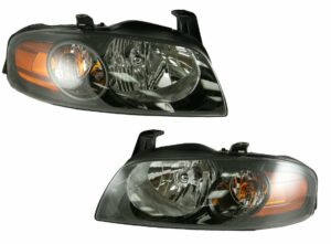 Headlights Headlamps Lamp Pair Set for 04-06 Nissan Sentra SE-R Spec V