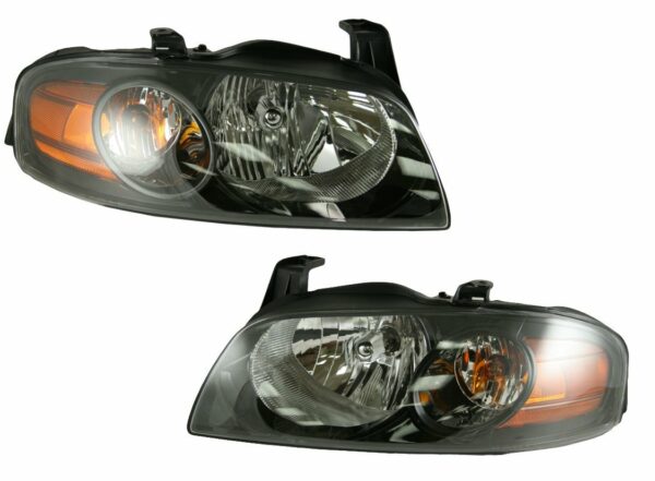 Headlights Headlamps Lamp Pair Set for 04-06 Nissan Sentra SE-R Spec V