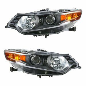 HID Xenon Headlights Headlamps Left & Right Pair Set for 09-10 Acura TSX
