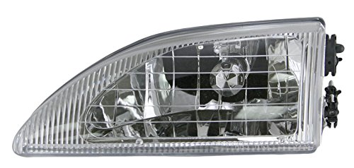 Headlight Headlamp Driver Side Left Hand LH Fits 94-98 Ford Mustang Cobra