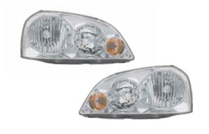 Front Headlights Headlamps Lights Lamps LH/RH Pair Set for 05-08 Forenza
