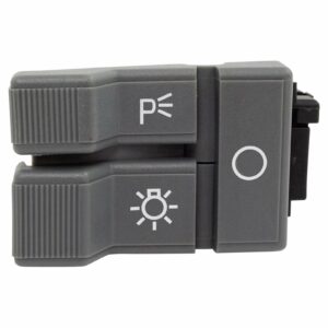 Headlight Parking Light Rocker Switch Gray Compatible with Chevy GMC Pickup Truck