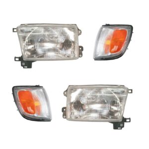 Headlight Lamp Parking Corner Light Kit Set of 4 for 96-97 Toyota 4Runner New