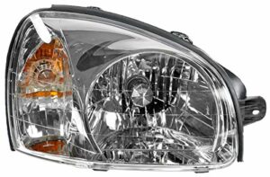 Headlight Headlamp Passenger Side RH Right for 03-06 Hyundai Santa Fe