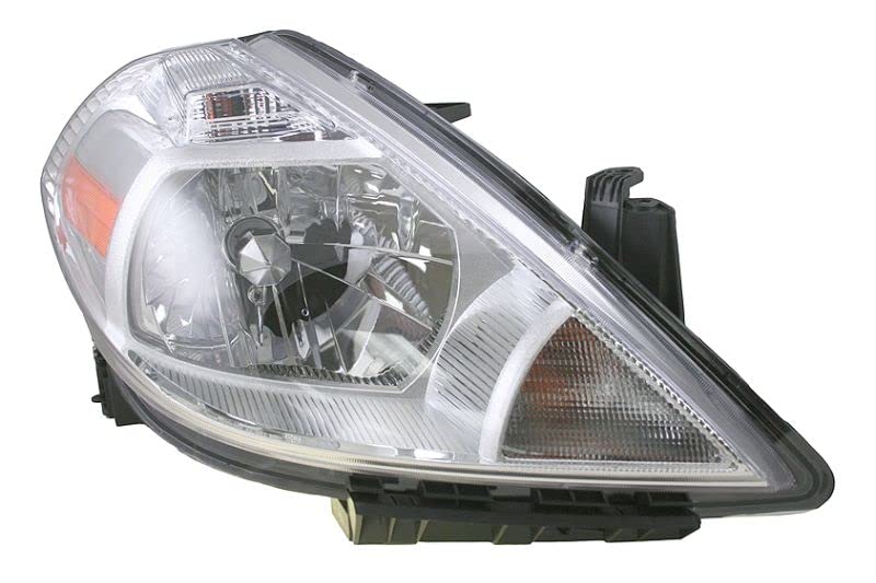 Headlight Assembly Compatible With 2007-2012 Nissan Versa Passenger Side