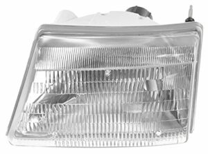 Headlight Headlamp Driver Side Left LH for 98-00 Ford Ranger Pickup Truck