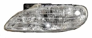 Headlight Headlamp Driver Side Left LH for 96-98 Pontiac Grand Am