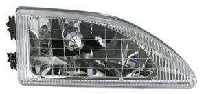 Headlight Headlamp Passenger Side Right Hand RH Fits 94-98 Ford Mustang Cobra