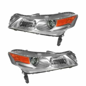 HID Xenon Headlights Headlamps Left & Right Pair Set for 09-11 Acura TL