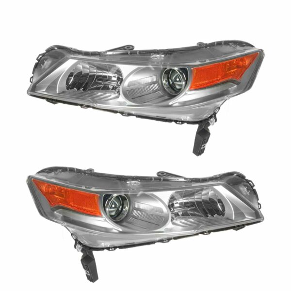 HID Xenon Headlights Headlamps Left & Right Pair Set for 09-11 Acura TL