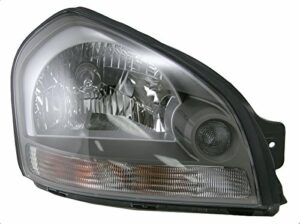 Headlight Headlamp w/ Clear Turn Passenger Side Right R for 05-08 Hyundai Tucson