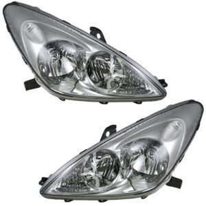 HID Xenon Headlights Headlamps Left & Right Pair Set of 2 for Lexus ES300 ES330
