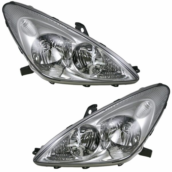 HID Xenon Headlights Headlamps Left & Right Pair Set of 2 for Lexus ES300 ES330