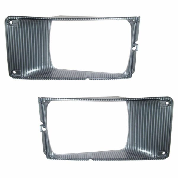 1A Auto Headlamp Headlight Trim Bezel Left/Right Pair Set for 97-04 Intl 4900
