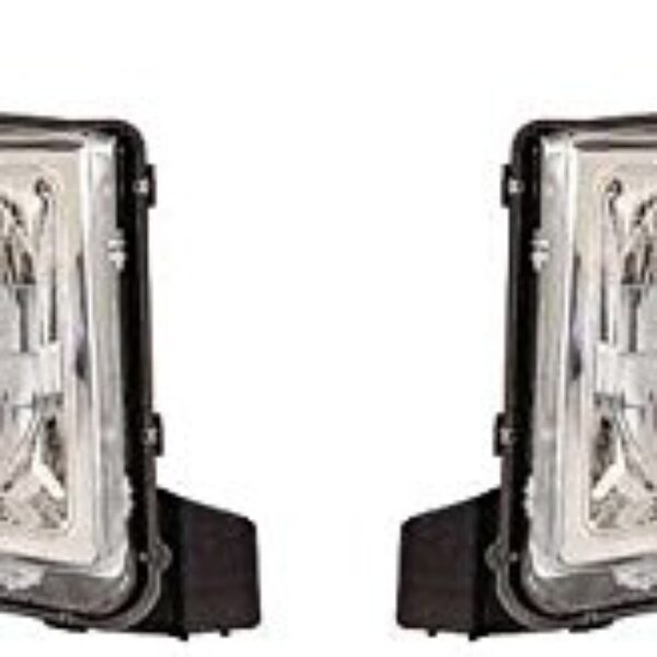 Headlight Head Lamp Left & Right Pair Set of 2 for 09-13 Honda Ridgeline