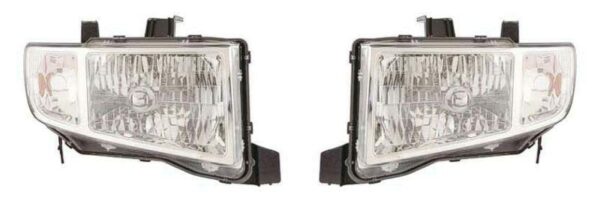 Headlight Head Lamp Left & Right Pair Set of 2 for 09-13 Honda Ridgeline