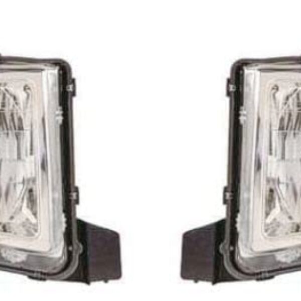 Headlight Head Lamp Left & Right Pair Set of 2 for 09-13 Honda Ridgeline