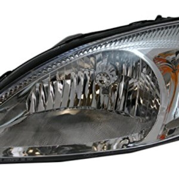 Headlight Headlamp w/ Chrome Bezel Driver Side Left LH for 00-07 Ford Taurus