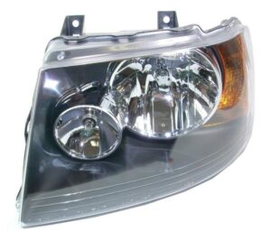 Headlight Headlamp w/ Black Bezel Left Driver Side for 03-06 Ford Expedition
