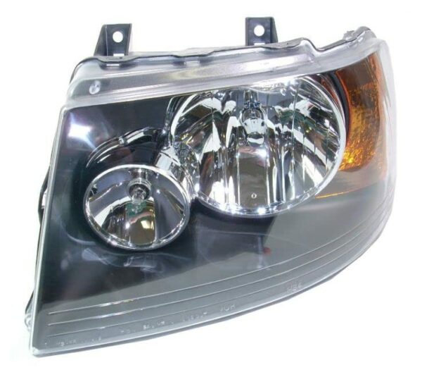 Headlight Headlamp w/ Black Bezel Left Driver Side for 03-06 Ford Expedition