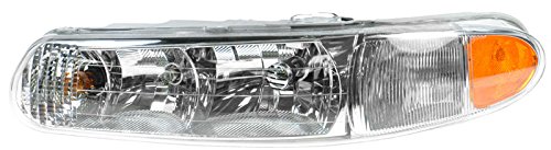 Headlight Headlamp w/ Side Marker Light Driver Side Left LH Fits Regal Century