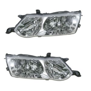 Headlights Headlamps Left & Right Pair Set for 02-03 Toyota Solara