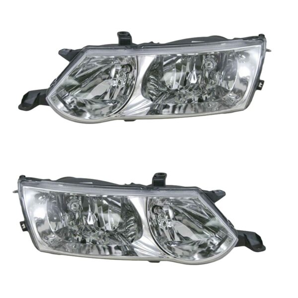 Headlights Headlamps Left & Right Pair Set for 02-03 Toyota Solara