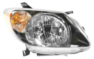 Headlight Headlamp Passenger Side Right RH for 03-04 Pontiac Vibe