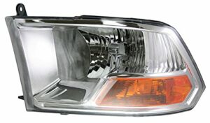 Headlight Headlamp Driver Side Left LH for 09-12 Dodge Ram Pickup Truck