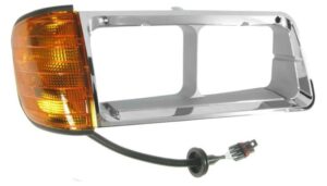 Chrome Inner Headlamp Headlight Bezel Right RH Passenger for FLD 112 120